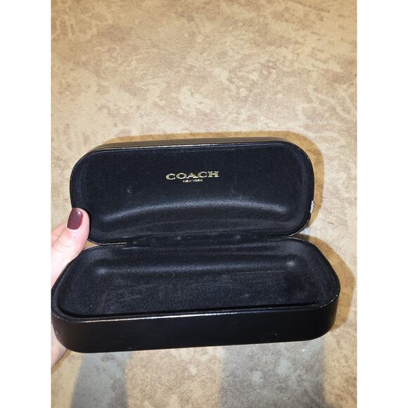 Coach Eyeglass Case Unisex Sunglasses Accessory - Picture 2 of 2